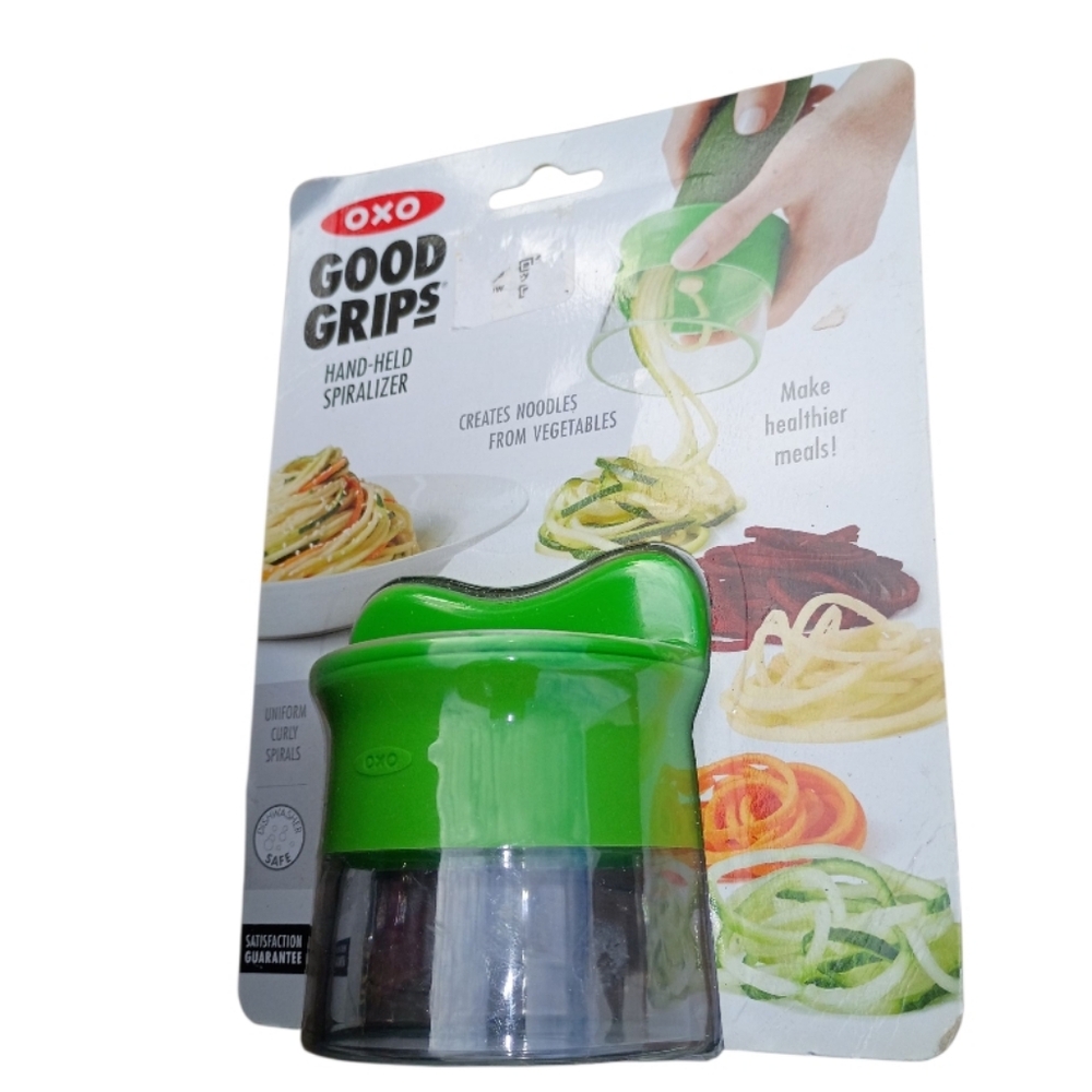 OXO Green and Clear Vegetable Spiralizer NEW